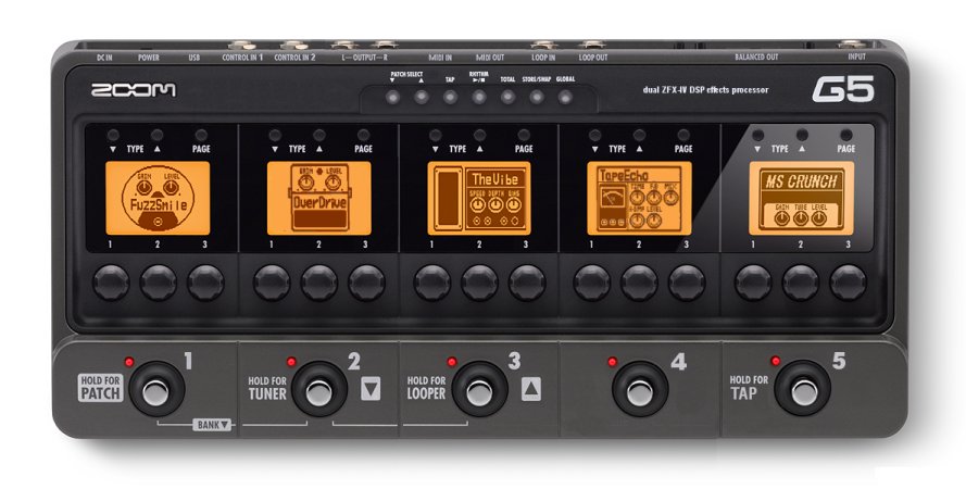 G5N Multi-Effects Processor | ZOOM
